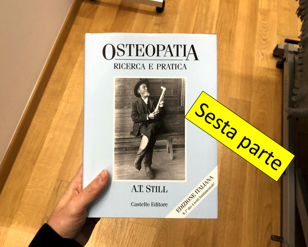Consigli di lettura: Ricerca e pratica – Andrew Taylor Still – Sesta parte: il placebo nell’operatore/persona Still. 